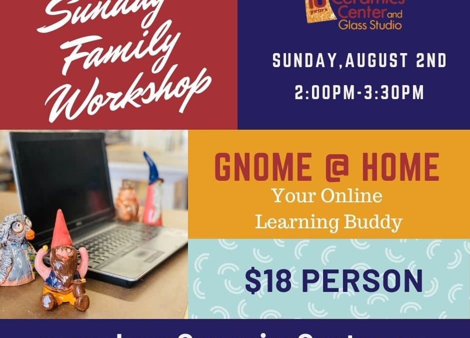 Sunday family Workshop–Gnome @ Home, your online learning buddy
