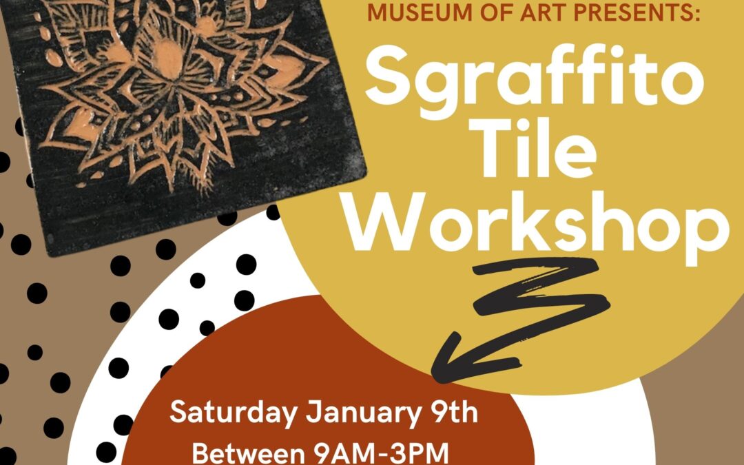 Sgraffito Tile Workshop with the Cedar Rapids Museum of Art