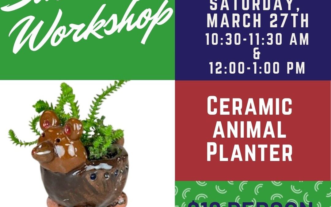 Ceramic Animal Planter PM