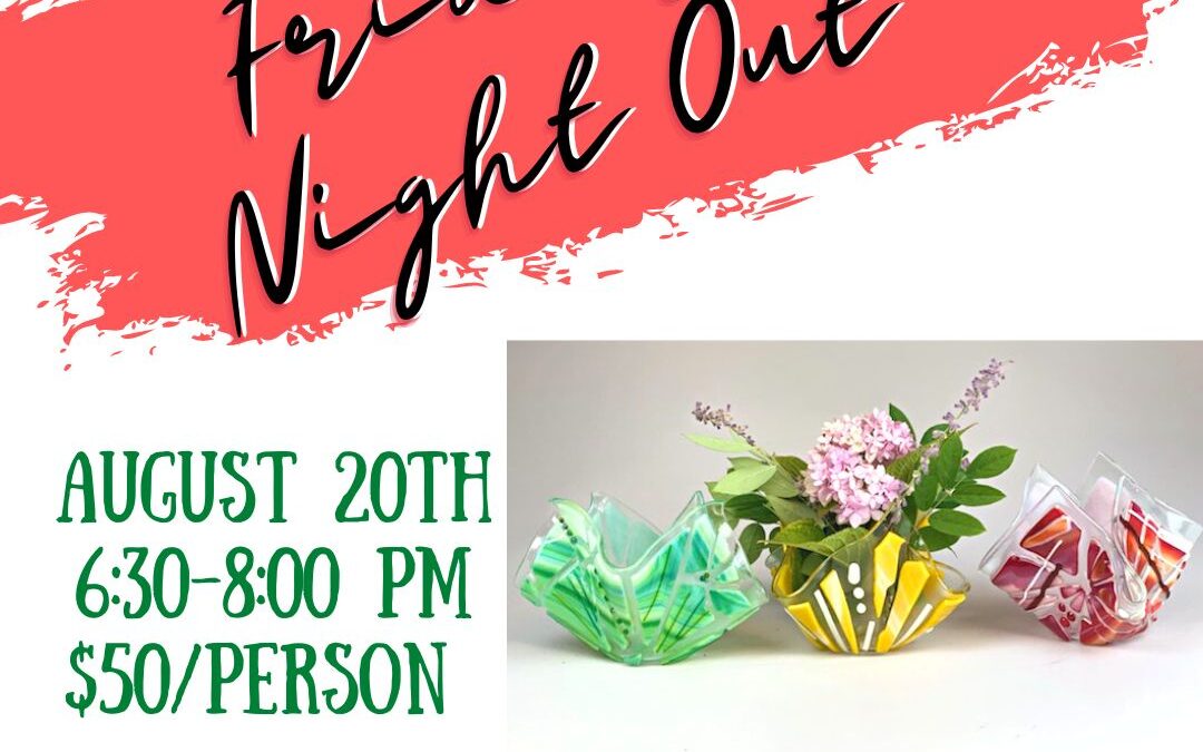 Friday Night Out: Glass Smash Vase–SOLD OUT