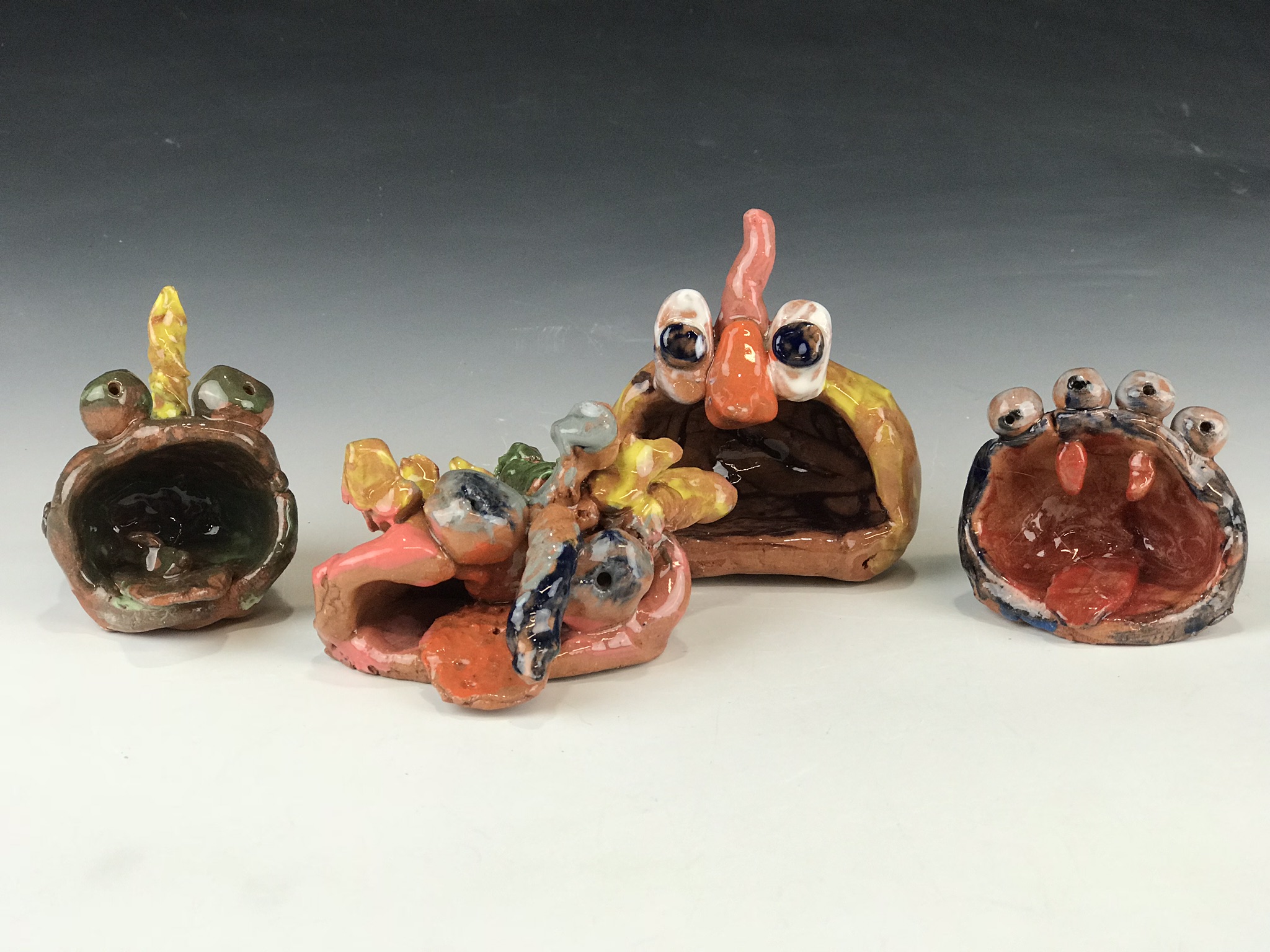 Pinch Pot Monsters