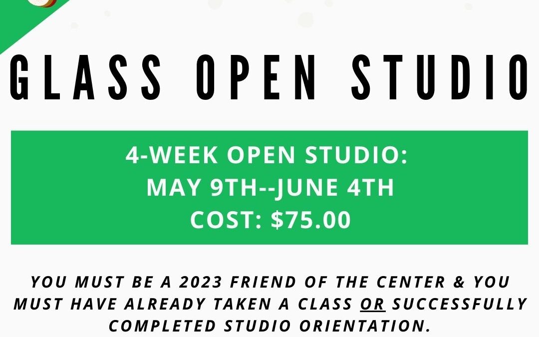 May Open Studio, Glass
