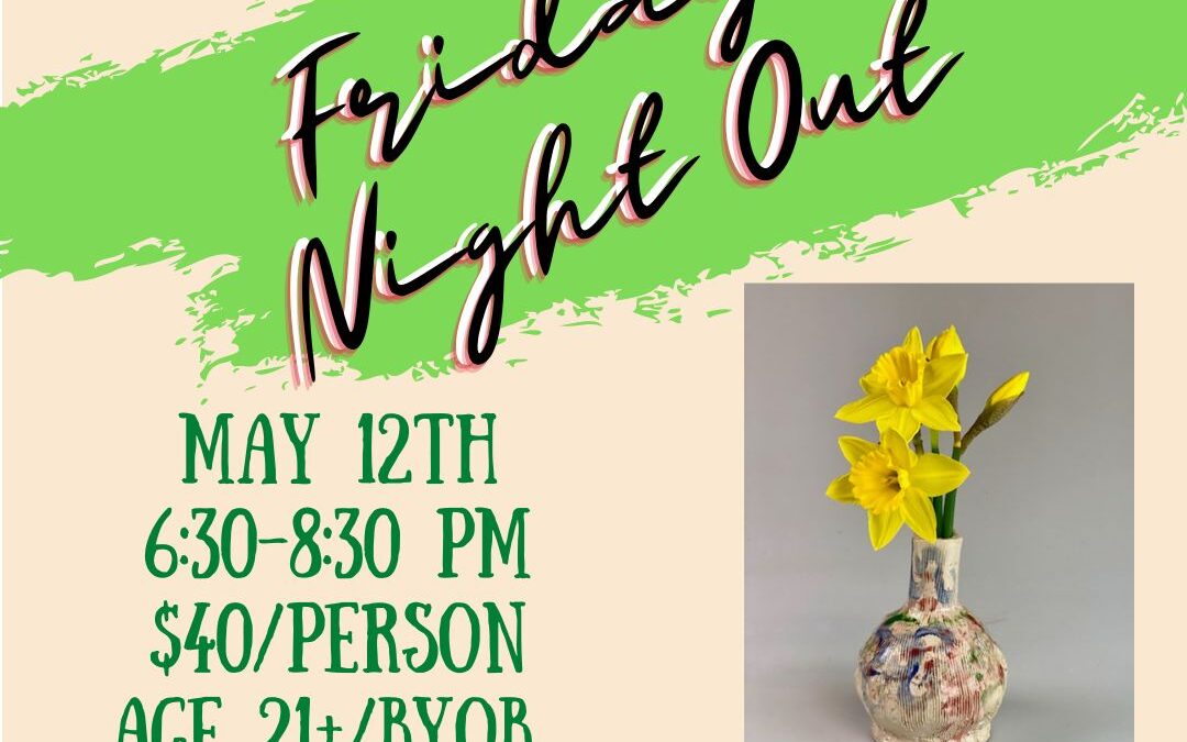 Friday Night Out: Spring Bud Vase