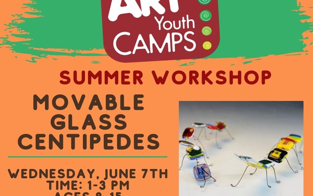 Summer Workshop — Glass Movable Centipede (1P1DWG)–SOLD OUT