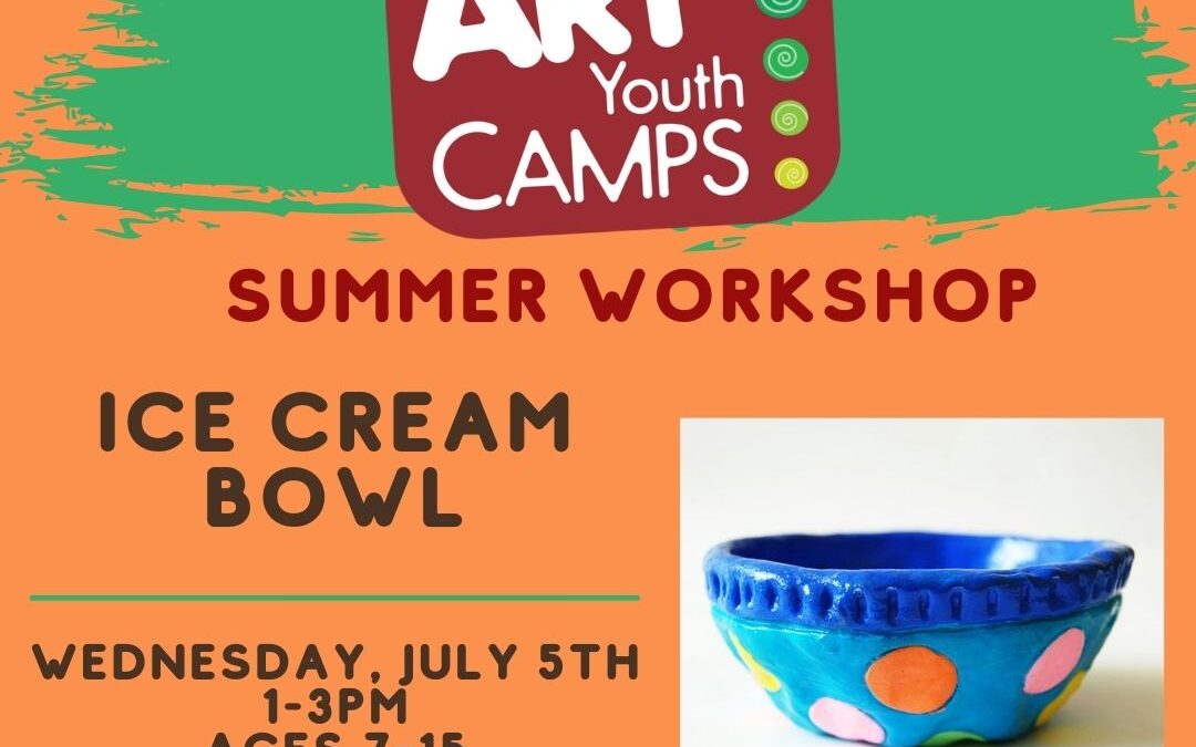 Summer Workshop — Ice Cream Bowl (5P1DW)–SOLD OUT
