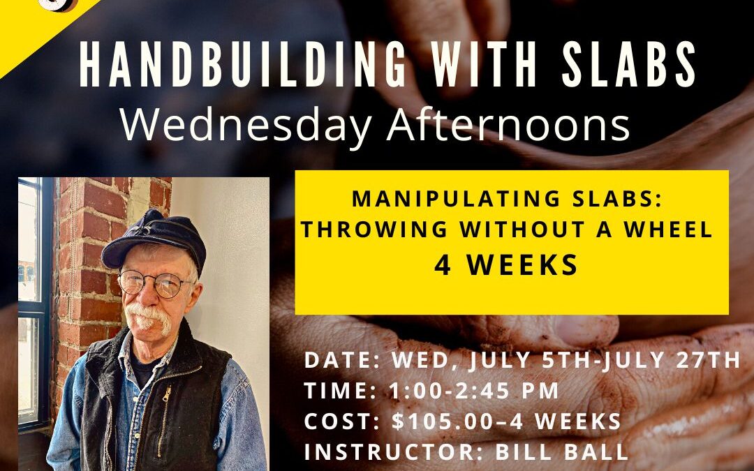 Manipulating Slabs: Throwing without a Wheel–SOLD OUT