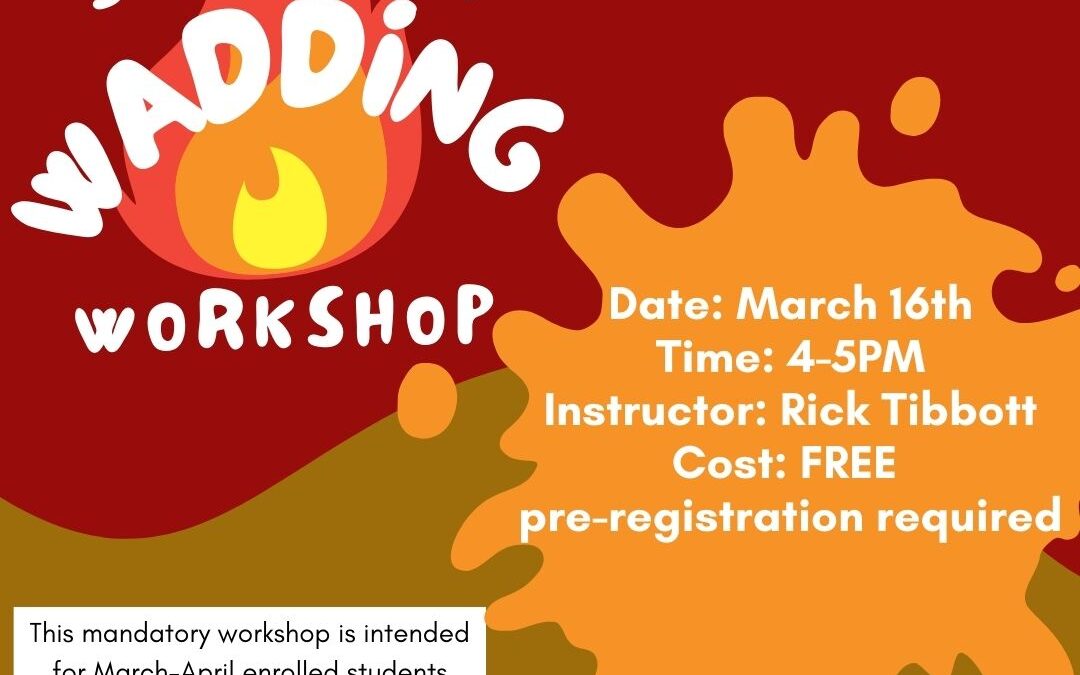 Soda Firing Wadding Workshop–SOLD OUT