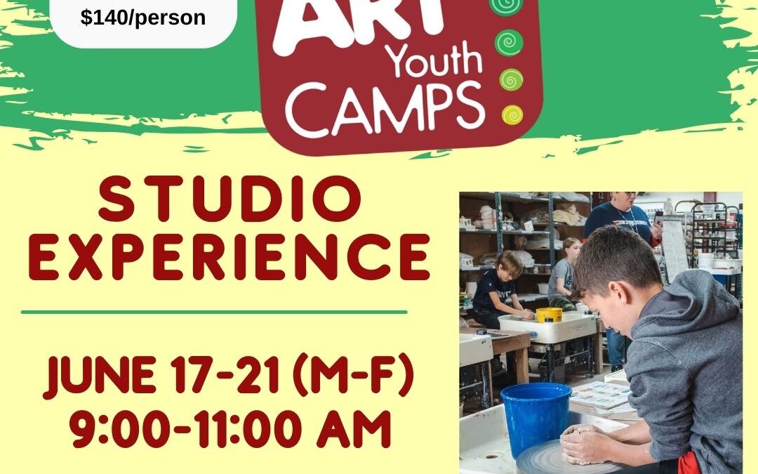 Summer Studio Experience Camp – 5 Days (2A5)–SOLD OUT