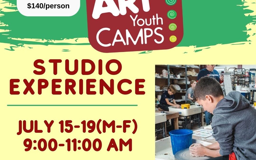 Summer Studio Experience Camp – 5 Days (6A5)