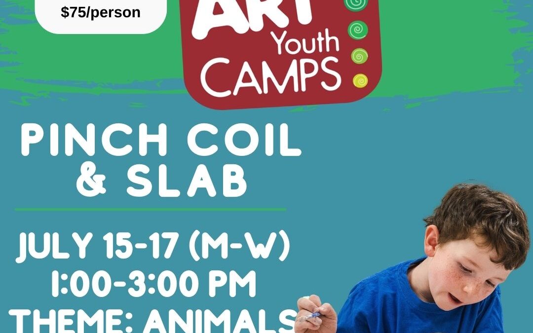 Summer Pinch Coil & Slab Camp – 3 Days (6P3)